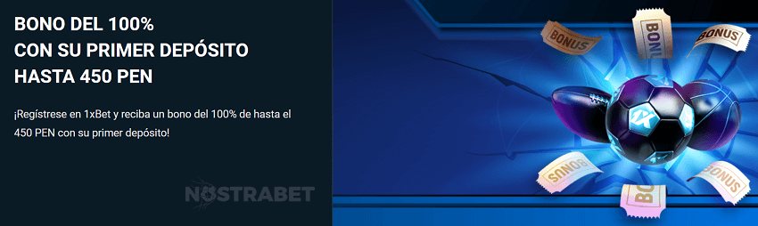 1xBET bono deportivo para Perú