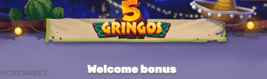 5gringos welcome bonus