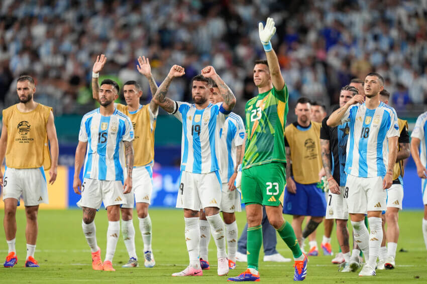 Jogadores da sele??o Argentina (Copa América 2024)