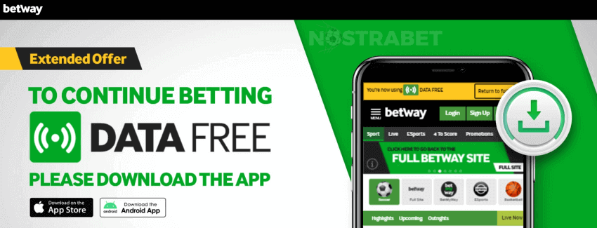 betway data free login