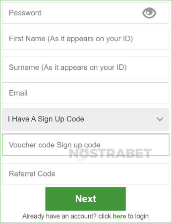 betway voucher code enter