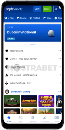 BoyleSports Mobile Version