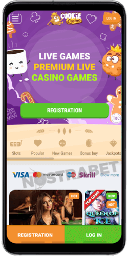 Cookie Casino Mobile Version