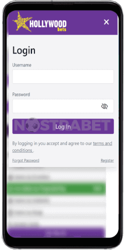 hollywoodbets app login