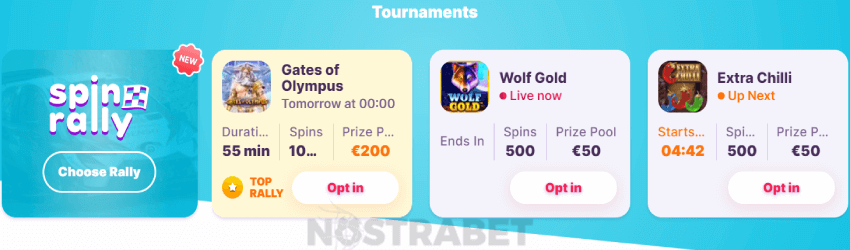 Nomini tournaments