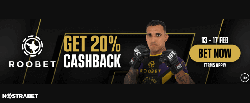 roobet cashback bonus ufc 298